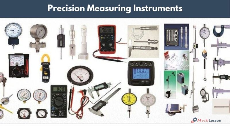 Precise Measuring Tools (micrometers, Calipers, Telescopes, Dial indicators, Height & Depth gauges etc.).