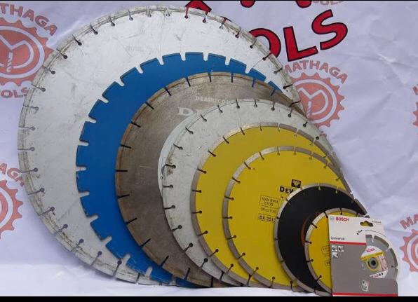 Diamond Segmented blades.